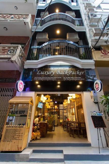 奢华背包客酒店 河内 外观 照片