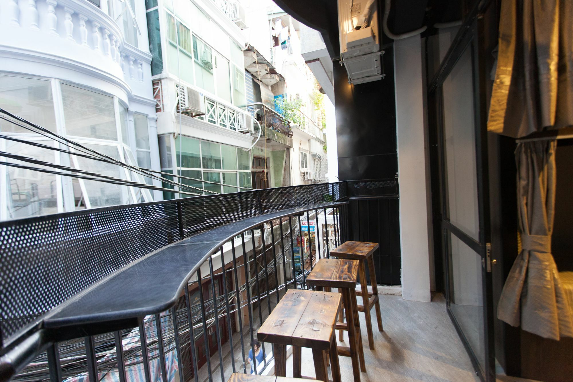 奢华背包客酒店 河内 外观 照片